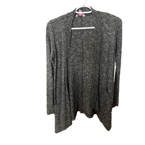 candies grey cardigan sweater with pockets